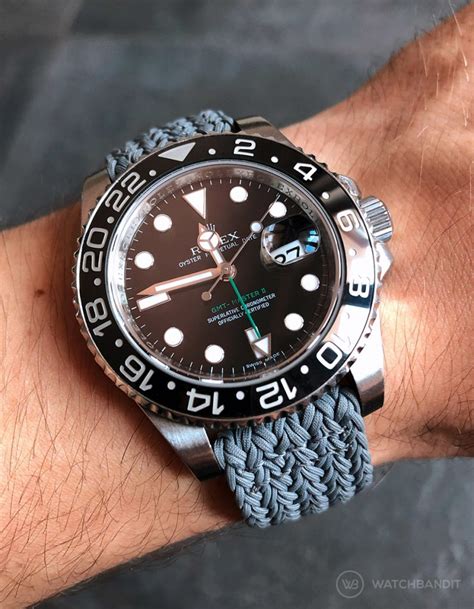 strap for rolex gmt master ii|Rolex GMT Master watch straps.